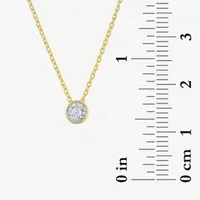 Diamond Addiction Womens 2-pc. Diamond Accent Natural White Diamond Sterling Silver Necklace Set