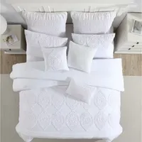 Marie Claire Valeria 8-pc. Midweight Embroidered Comforter Set