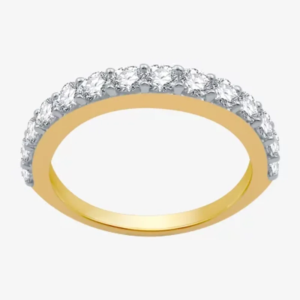 Classic Collection 2MM 1 CT. T.W. Natural White Diamond 10K Gold Wedding Band