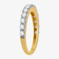 Classic Collection 2MM 1 CT. T.W. Natural White Diamond 10K Gold Wedding Band