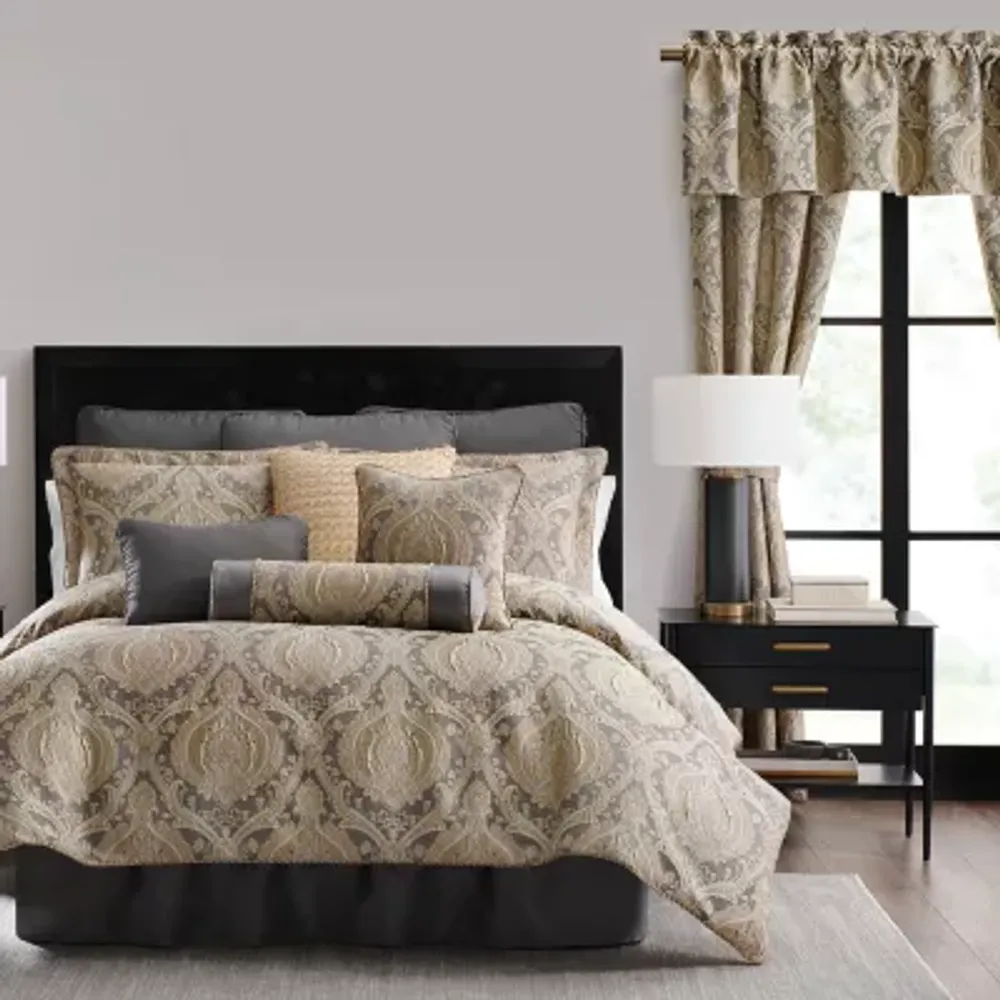 Rose Tree Norwich 4-pc. Midweight Reversible Embellished Comforter Set
