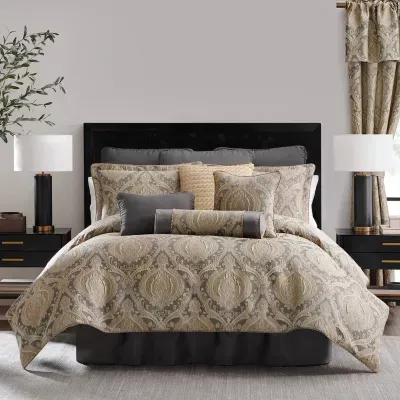 Rose Tree Norwich 4-pc. Midweight Reversible Embellished Comforter Set