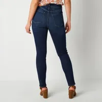 a.n.a Womens High Rise Curvy Fit Skinny Jean
