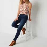 a.n.a Womens High Rise Curvy Fit Skinny Jean