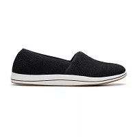 Clarks Womens Breeze Stretch Slip-On Shoe
