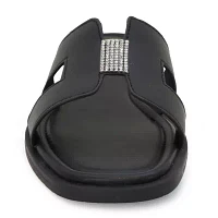 Yoki Womens Isabel Flat Sandals
