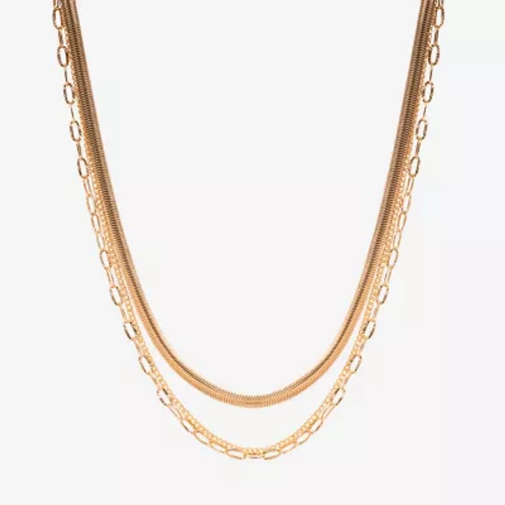 Bijoux Bar Delicates Womens 16 Inch Strand Necklace