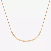 Bijoux Bar Gold Tone Gold Tone Collar Necklace