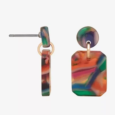 Bijoux Bar Gold Tone Drop Earrings