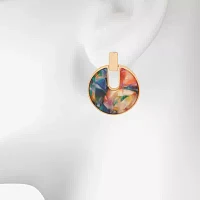 Bijoux Bar Delicates Gold Tone Womens Drop Earrings