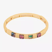 Bijoux Bar Delicates Gold Tone Stretch Bracelet