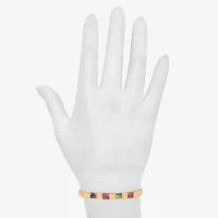 Bijoux Bar Delicates Gold Tone Stretch Bracelet