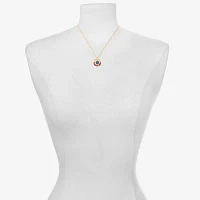Bijoux Bar Gold Tone Womens Zinc Pendant Necklaces