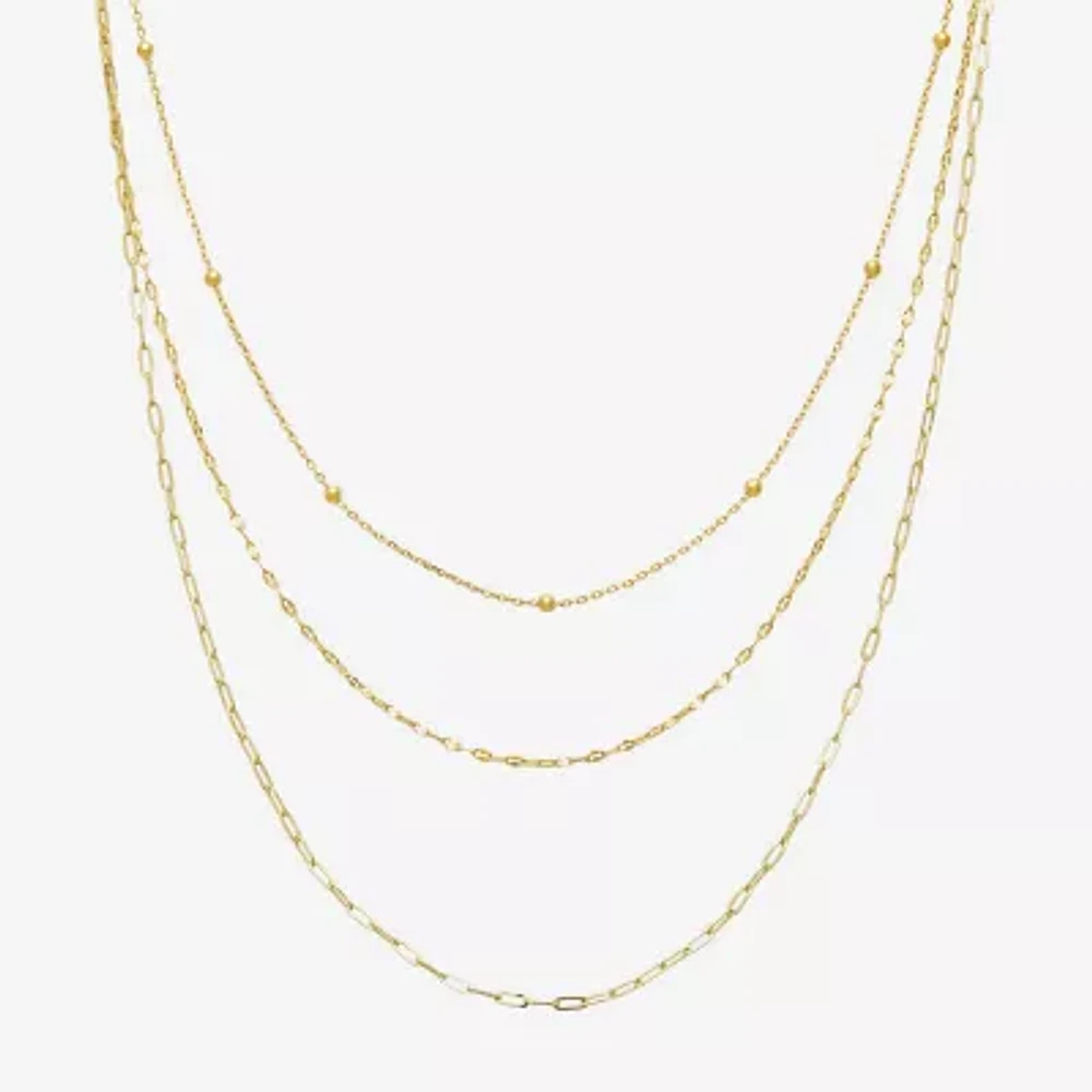 16/18/20 Inch Womens Hypoallergenic 3-pc. Necklace Set