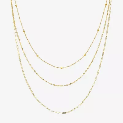 16/18/20 Inch Womens Hypoallergenic 3-pc. Necklace Set