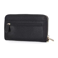 Liz Claiborne Erica Womens Zip Around Wallet