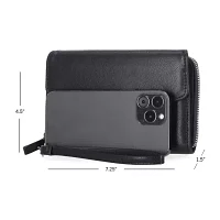 Mundi Big Fat Womens Expandable RFID Blocking Zip Around Wallet