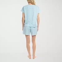 Ocean Pacific Womens Short Sleeve 2-pc. Pajama Sets