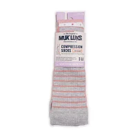 Muk Luks Compression 3 Pair Knee High Socks Womens