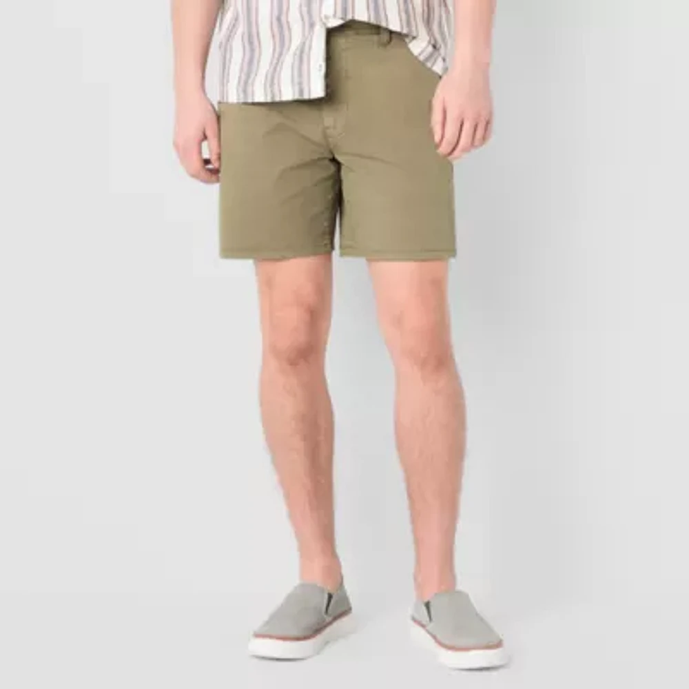 mutual weave 7" Mens Stretch Fabric Chino Short