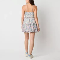 Arizona Womens Sleeveless Fit + Flare Dress Juniors