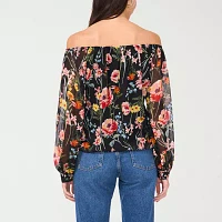 Sam And Jess Womens Long Sleeve Blouse