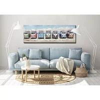 Streamline Art Beach Vans Canvas Art