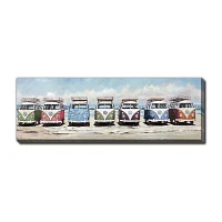Streamline Art Beach Vans Canvas Art