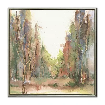 Streamline Art Gilded Path Ii Framed Canvas Art