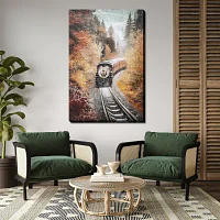 Streamline Art Autumn Journey Canvas Art