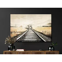 Streamline Art On The Horizon Canvas Art