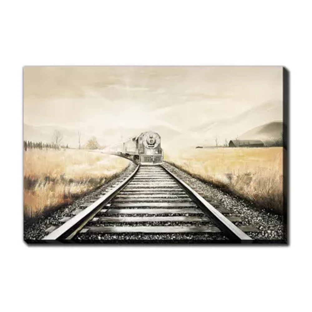Streamline Art On The Horizon Canvas Art