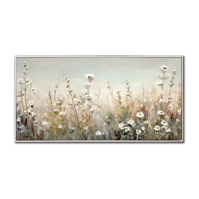 Streamline Art Meadow Of Tranquility Framed Canvas Art