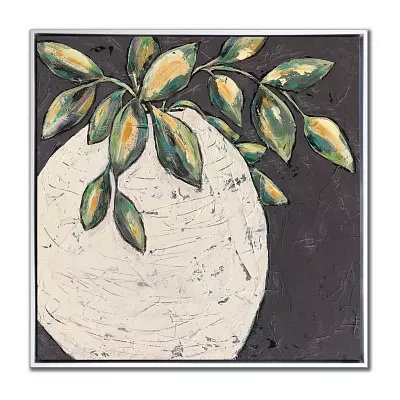 Streamline Art Primitive I Framed Canvas Art