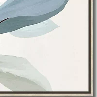Streamline Art Pastel Proteas I Framed Canvas Art