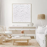 Streamline Art Embossed Elegance Framed Canvas Art