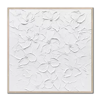 Streamline Art Embossed Elegance Framed Canvas Art