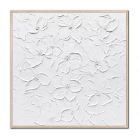 Streamline Art Embossed Elegance Framed Canvas Art