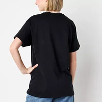 Juniors Bluey Boyfriend Tee Womens Crew Neck Short Sleeve Graphic T-Shirt