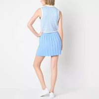 Freshman Womens Sleeveless Striped Dress Set Juniors
