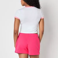 Juicy By Couture Womens Juniors Short Sleeve T-Shirt