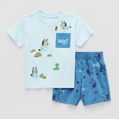 Toddler Boys 2-pc. Bluey Short Set