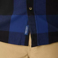 Smiths Workwear Mens Regular Fit Long Sleeve Flannel Shirt