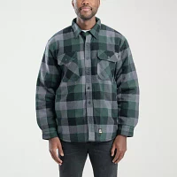 Berne Timber Flannel Shirt Mens Midweight Work Jacket