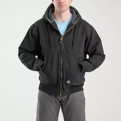 Berne Flex180 Mens Hooded Heavyweight Work Jacket
