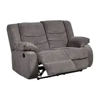 Signature Design by Ashley® Henderson Pad-Arm Reclining Loveseat