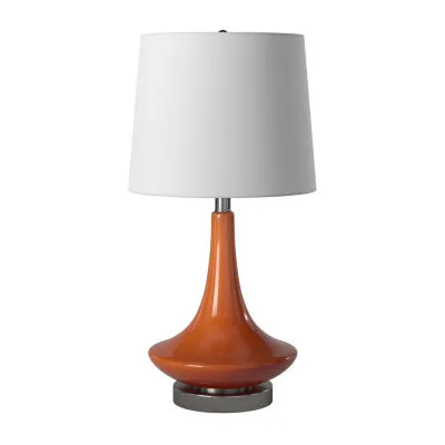 Stylecraft Orange Table Lamp