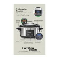 Hamilton Beach® 6 Qt. Programmable Slow Cooker