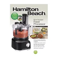 Hamilton Beach 8 Cup Food Processor with Bowl Scrapper