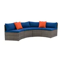 Parksville Patio Curved Sectional